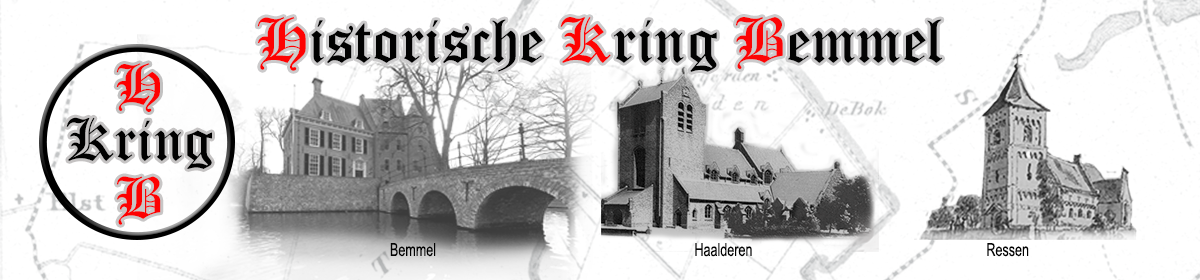 Historische Kring Bemmel - Bemmel Ressen Haalderen